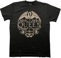 Queen T-Shirt Floral Crest Grösse S (letztes Exemplar)