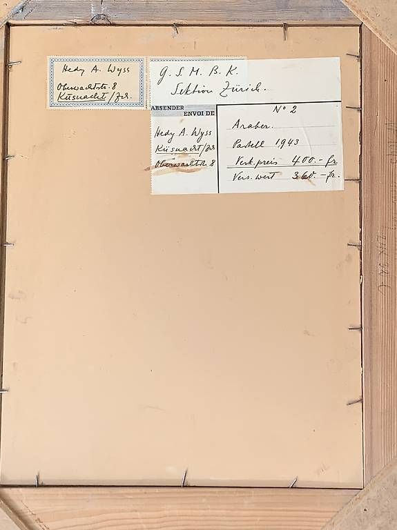 Gemälde: Original Pastell 1943 Hedy A Wyss – Gebraucht aus Muri AG von cag733 1