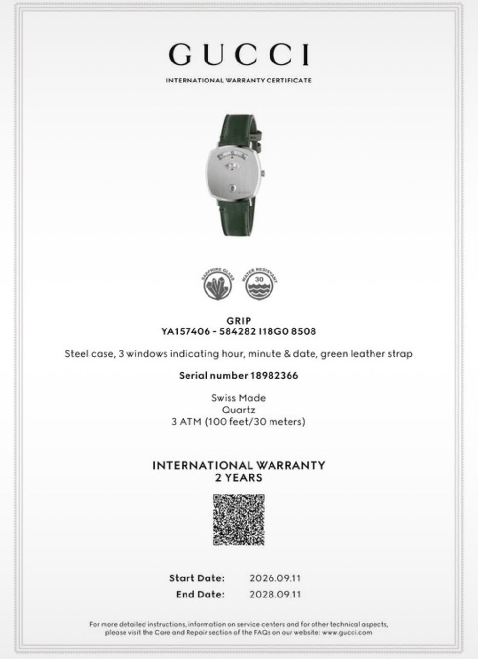 Gucci Orologi: Gucci Grip Watch – Nuovo e nell'imballaggio originale da Plan-Les-Ouates venduto da Loved_Panda_Clothing 7