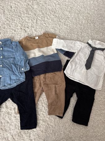 Lot de 3 tenues bébé garçon taille 74
