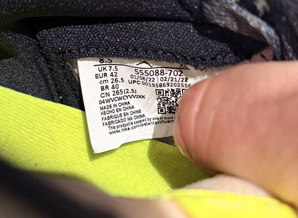 Scarpe da uomo: Jordan High, black white fluo, 42 – Usato da Lugano venduto da chs_fjt5 3