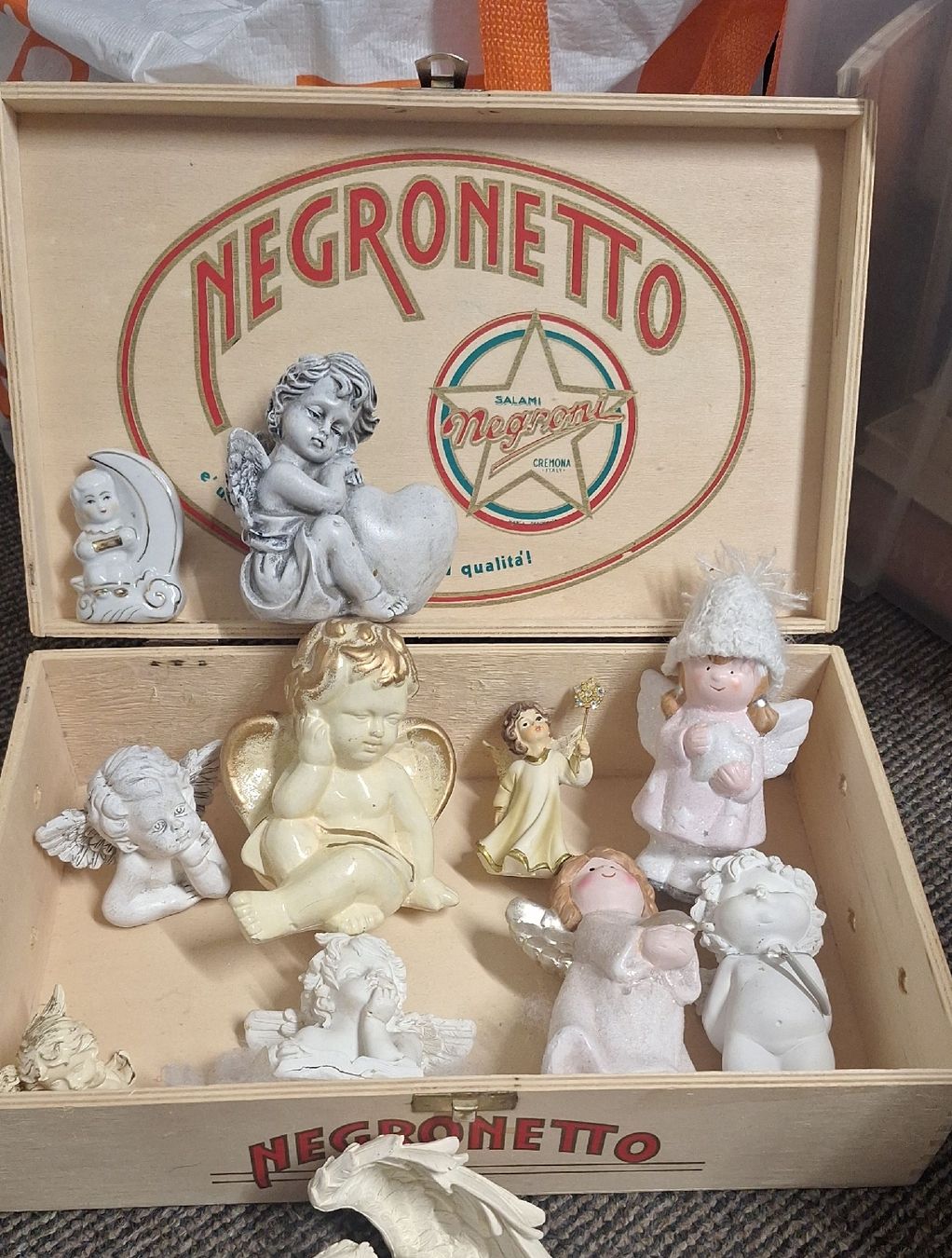Tutte le decorazioni: Süsse Engel Figuren Sammlung mit Box - – Usato da Volketswil venduto da sch_zly6