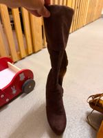Damen Stiefel braun Wildleder Grösse 37 gebraucht