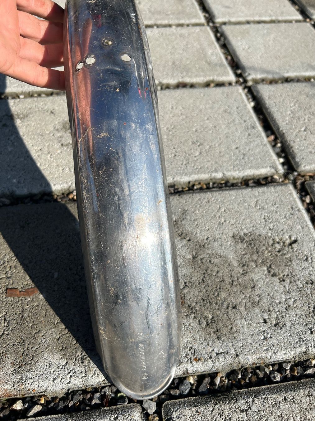 Puch Parti ricambio per ciclomotori: Mofa Schutzblech evtl Puch Velux – Usato da Fahrni b. Thun venduto da berger_tuning34 1
