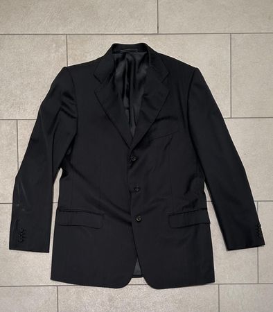 Herrenanzug Schwarz Ermenegildo Zegna Gr. 54
