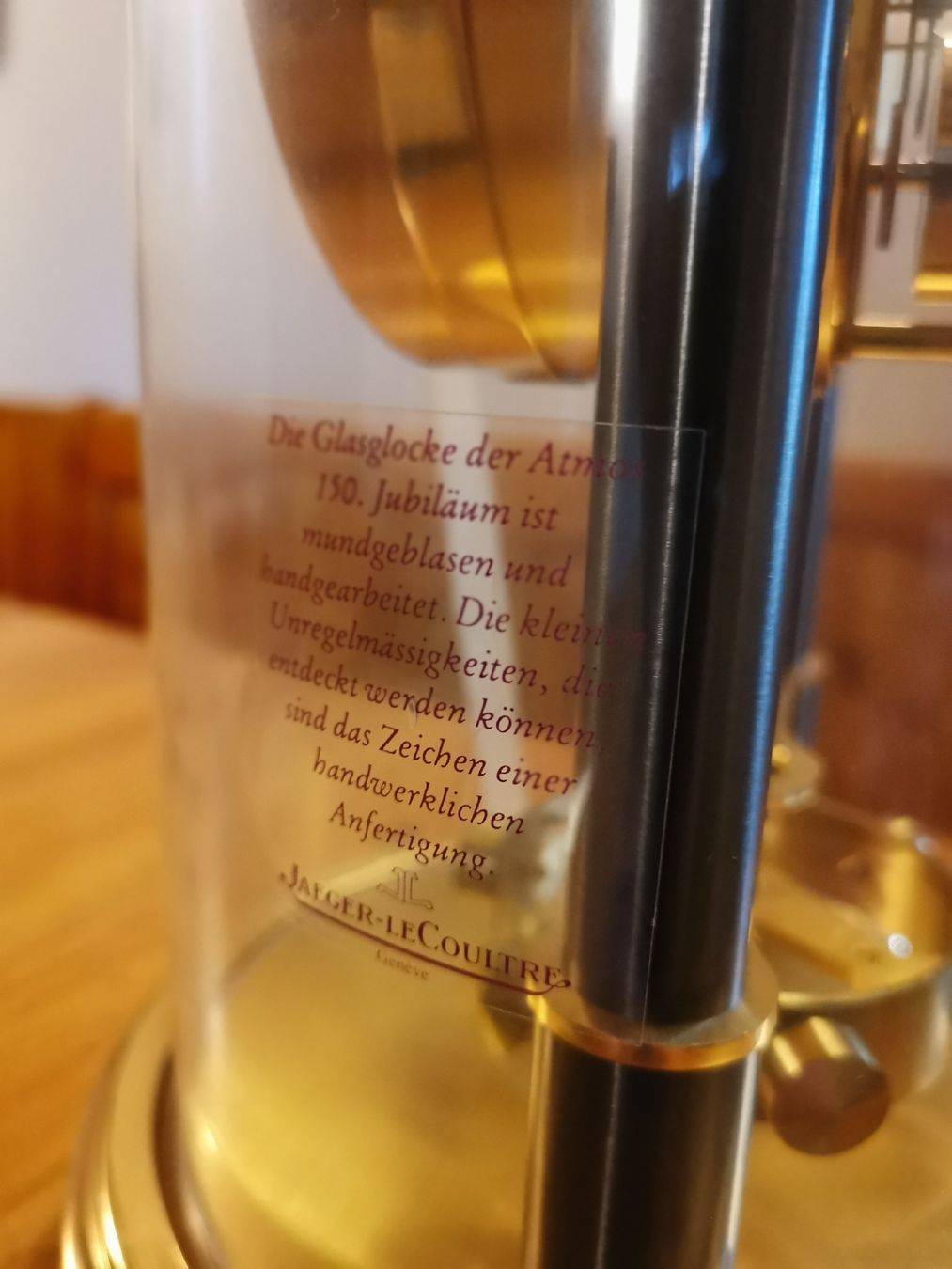 Jaeger-LeCoultre Atmos 150ème Anniversaire, Rare (D'occasion) à ...