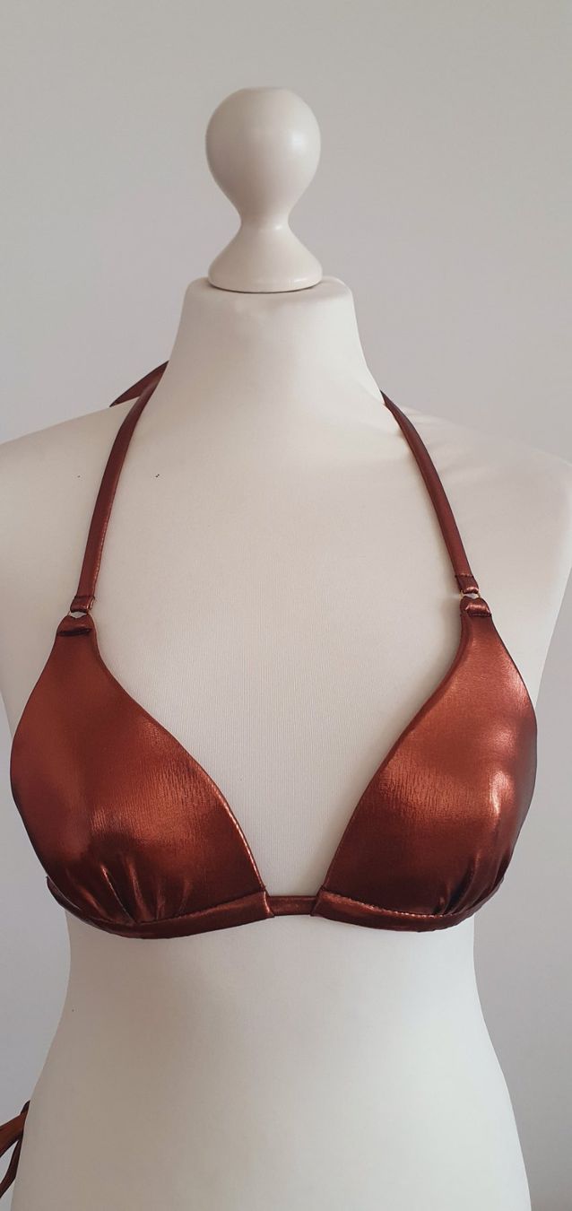 Costumi da bagno & Bikini: Bikini bronze Gr. XS/S Neu Designer ENVILEA – Nuovo e nell'imballaggio originale da Stansstad venduto da InStyle8 6