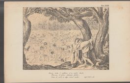 DANTE Divine comedy Inferno chant XIV v 28 vintage print