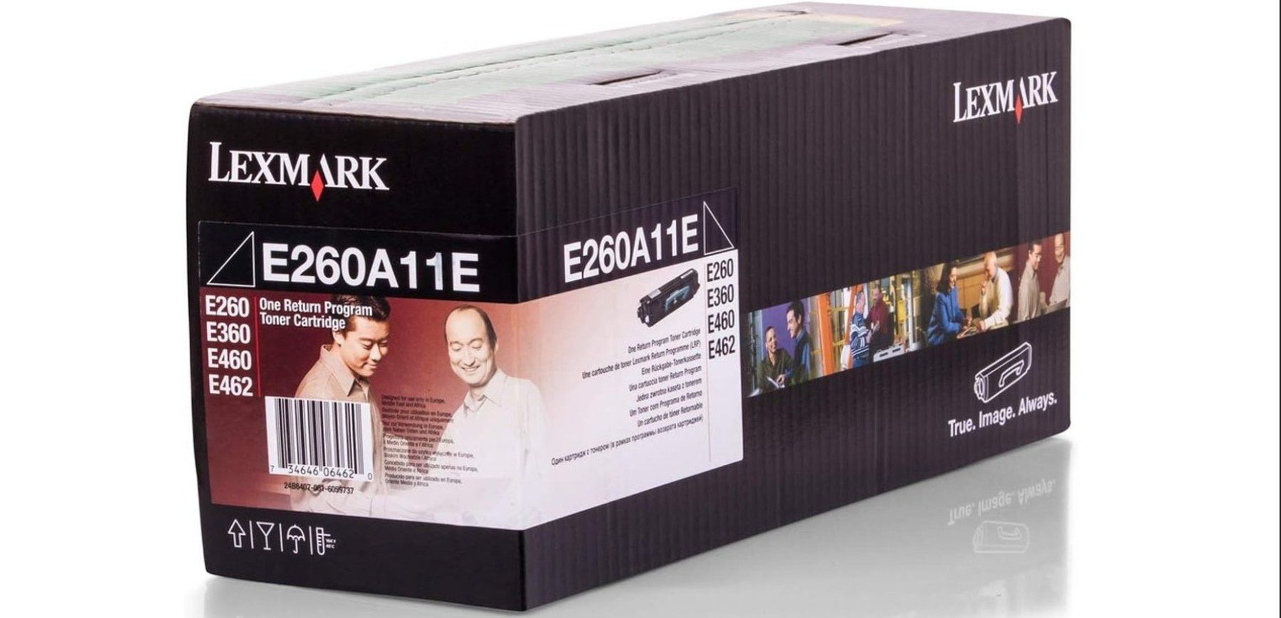 Lexmark Cartouches & Toner: LEXMARK E260, E360, E460, E462 black Toner, E260A11E – Neuf avec emballage d'origine à Glattbrugg par copytron