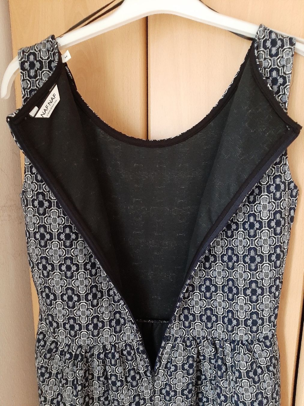 Nafnaf Vestiti: NAFNAF Robe blue marine, fleurs blanches – Nuovo e nell'imballaggio originale da Lausanne venduto da del_tpq5 4
