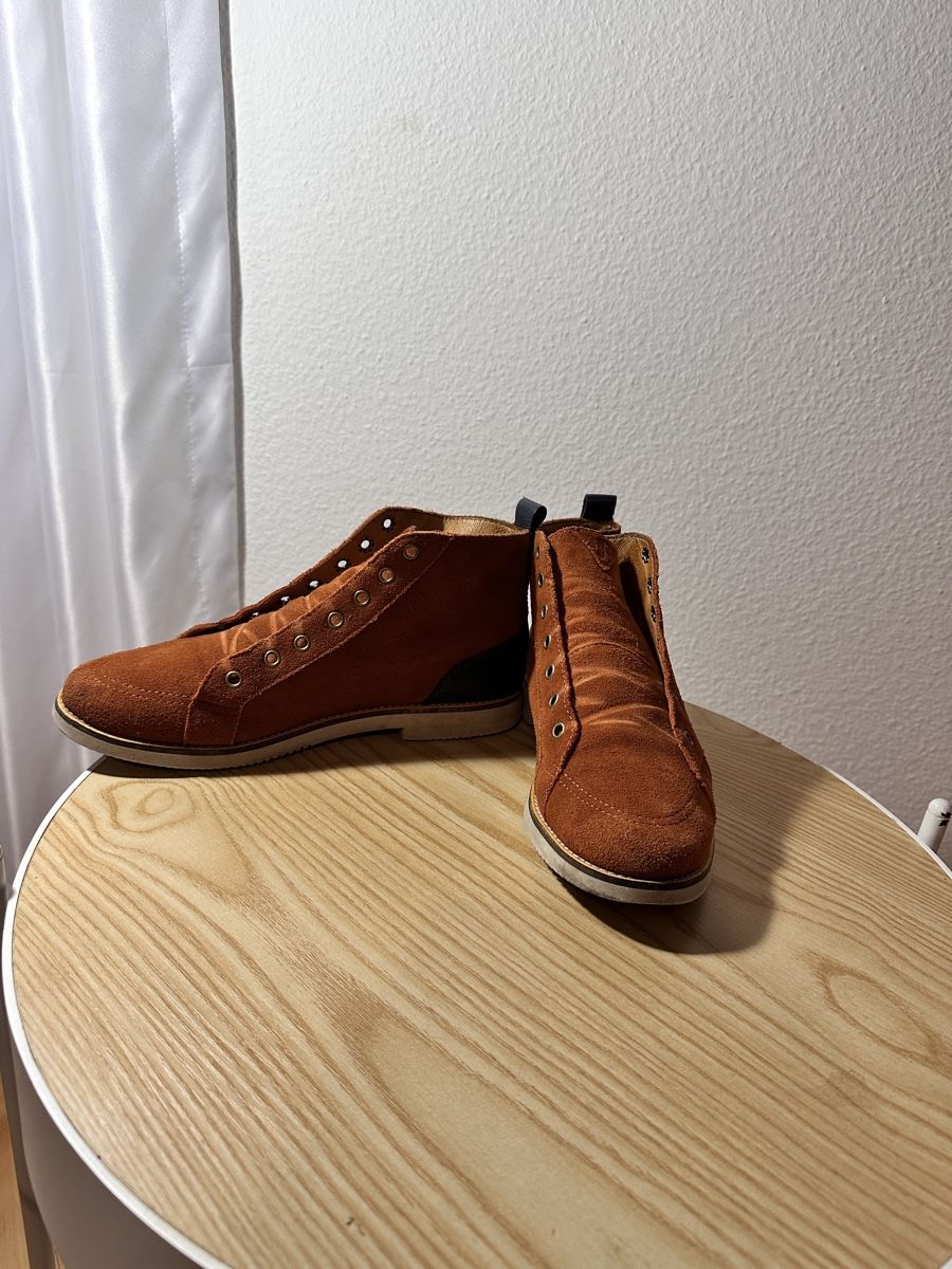 Scarpe da uomo: Herbstliche Wildleder Schuhe Pointer Gr. 39 – Usato da Allenwinden venduto da Tba_20 1