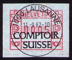 ATM 6_Sonder-VO 11.9.82__1000 LAUSANNE_COMPTOIR SUISSE 82 !