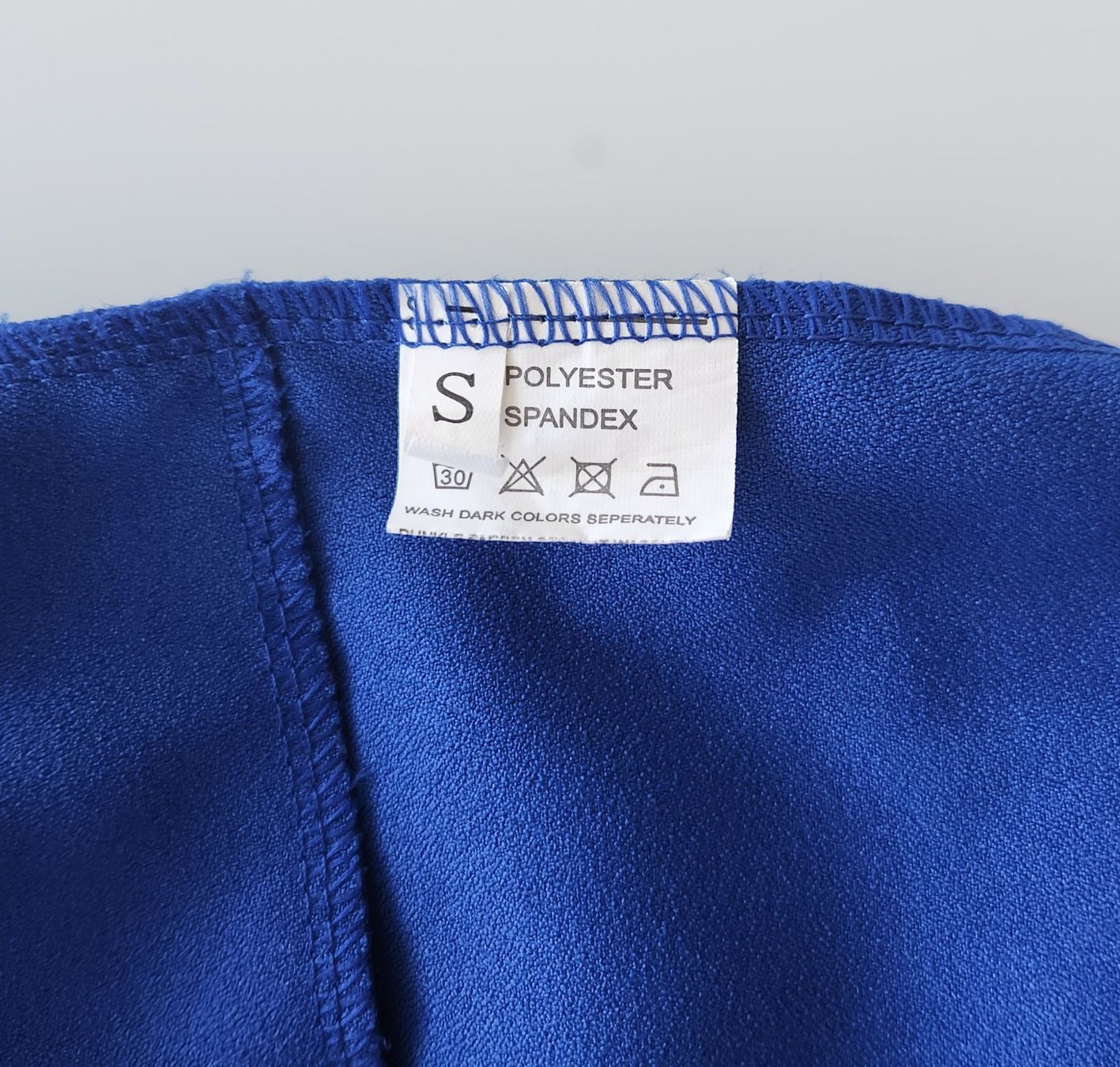 Tute: Combishort bleu électrique d'été - taille S – Usato da Neuchâtel venduto da Virg30 4