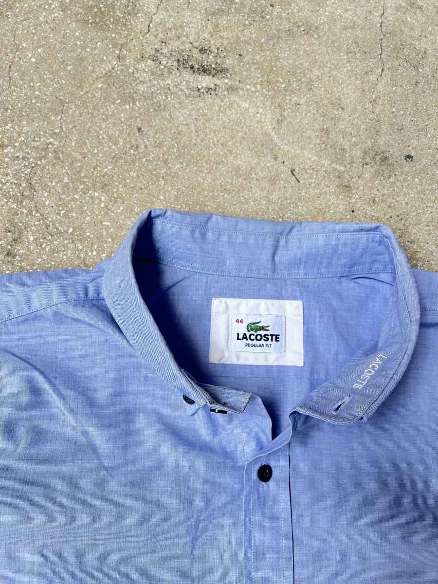 Lacoste Chemises: Lacoste Hemd Kurzarm Groesse 44 Hellblau Baumwolle – D'occasion à Prilly par SinngeBung 2