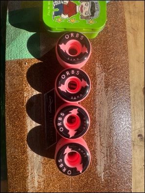 Skateboards: Orbs Roues de skate rose – Usato da vercorin venduto da LaDaKpa 2