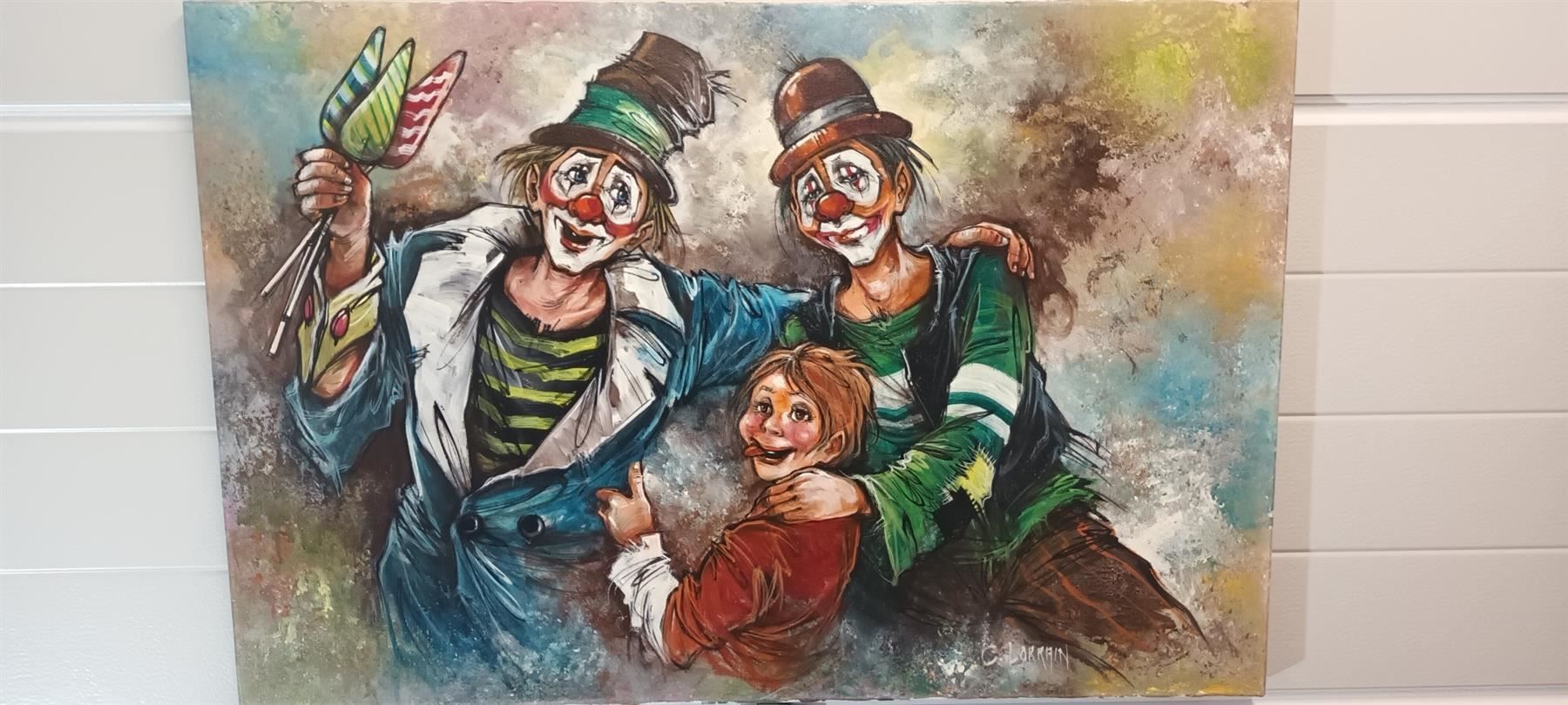 Tableaux: Lorrain "Clowns" Gemälde – D'occasion à Zürich par Galerie-Kunst
