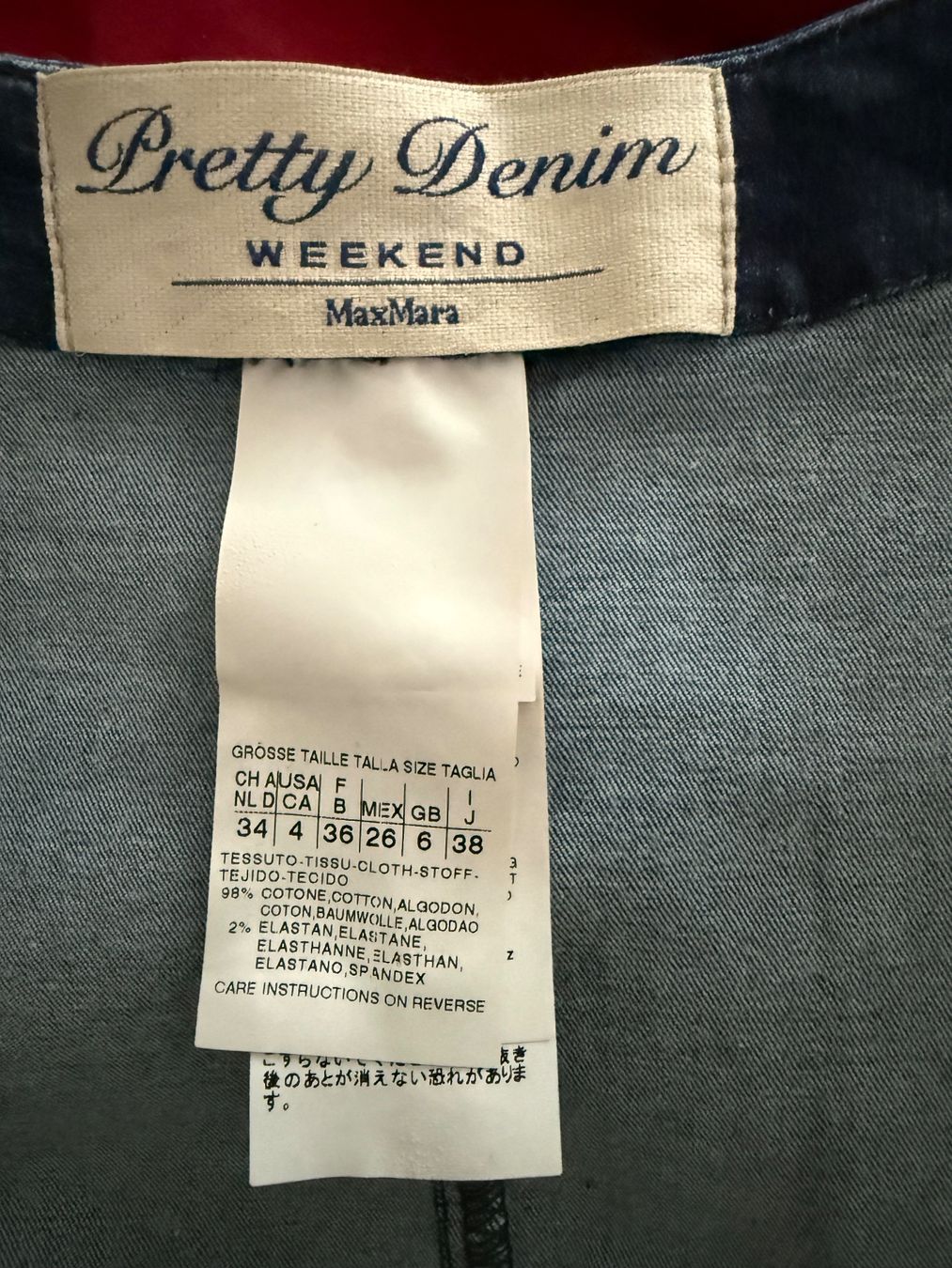 Max Mara Kleider: Weekend MAxMara Jeanskleid Gr. 34 – Gebraucht aus Goldau von mba68 5
