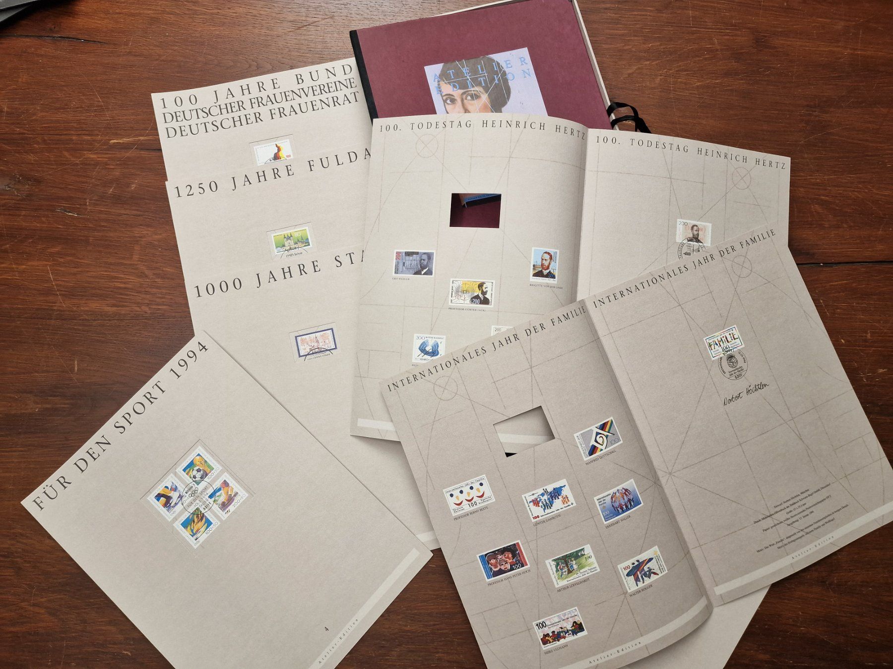 Tutti i francobolli: D Atelier Edition Nr. 0855 / Geschichte & Kunst der BM – Usato da Aesch LU venduto da briefmarken.uray