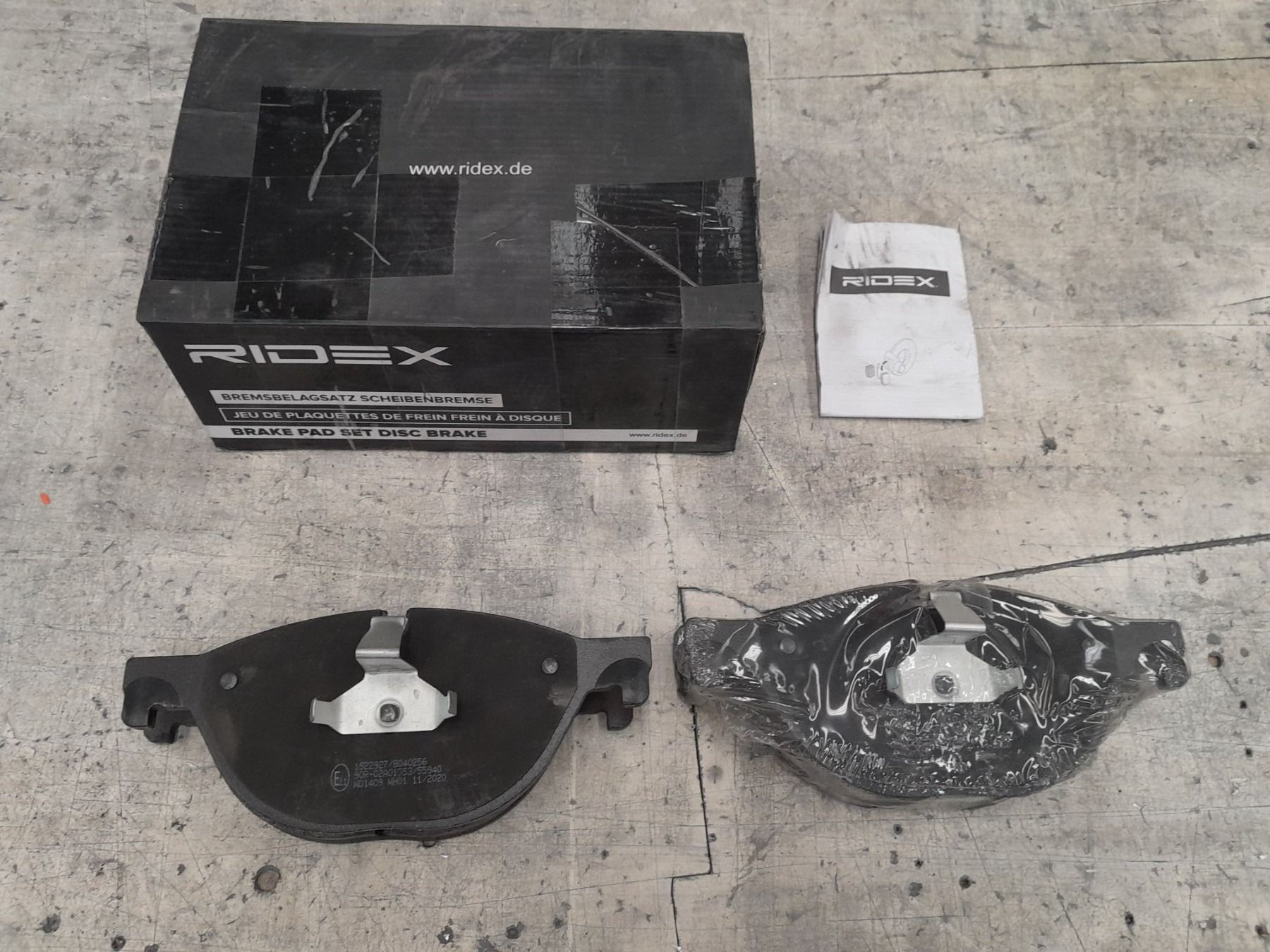 Alle Autoersatzteile: RIDEX 402B0506 Bremsbelagsatz, Scheibenbremse M Performance – Neu und originalverpackt aus Visp von Heilil 2