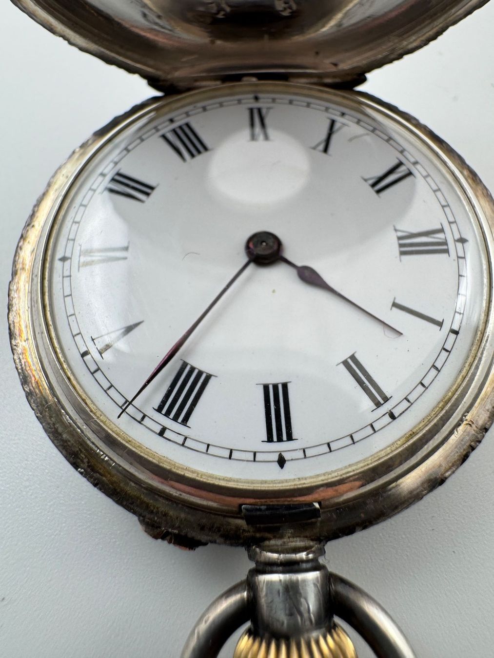 Uhren: Antike Taschenuhr, Silber, Handaufzug – Gebraucht aus Sachseln von BONATI01 8