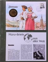 Münzbrief Slowakei 1993