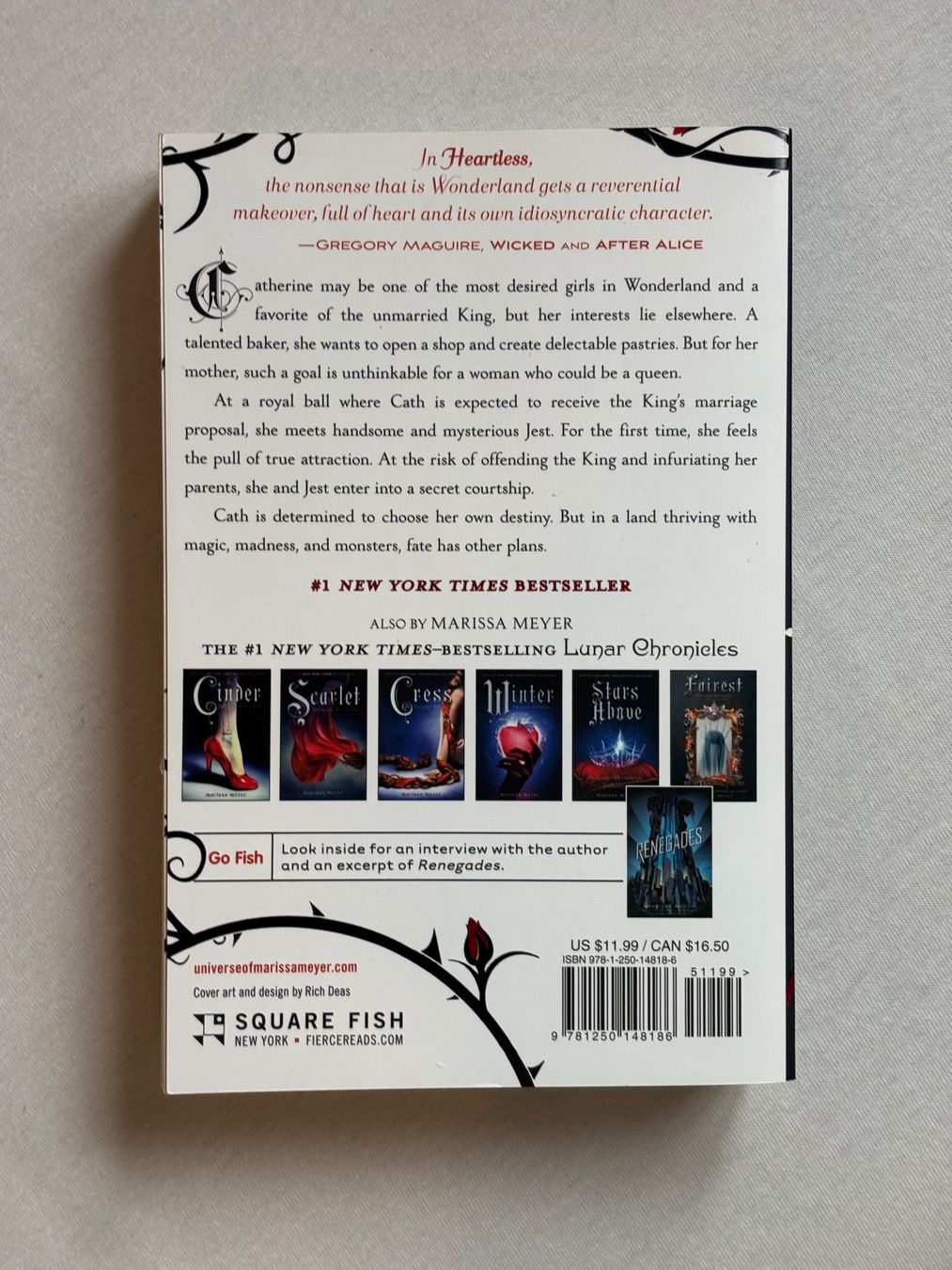 Libri: Heartless von Marissa Meyer – Usato da Stäfa venduto da lenareads 1