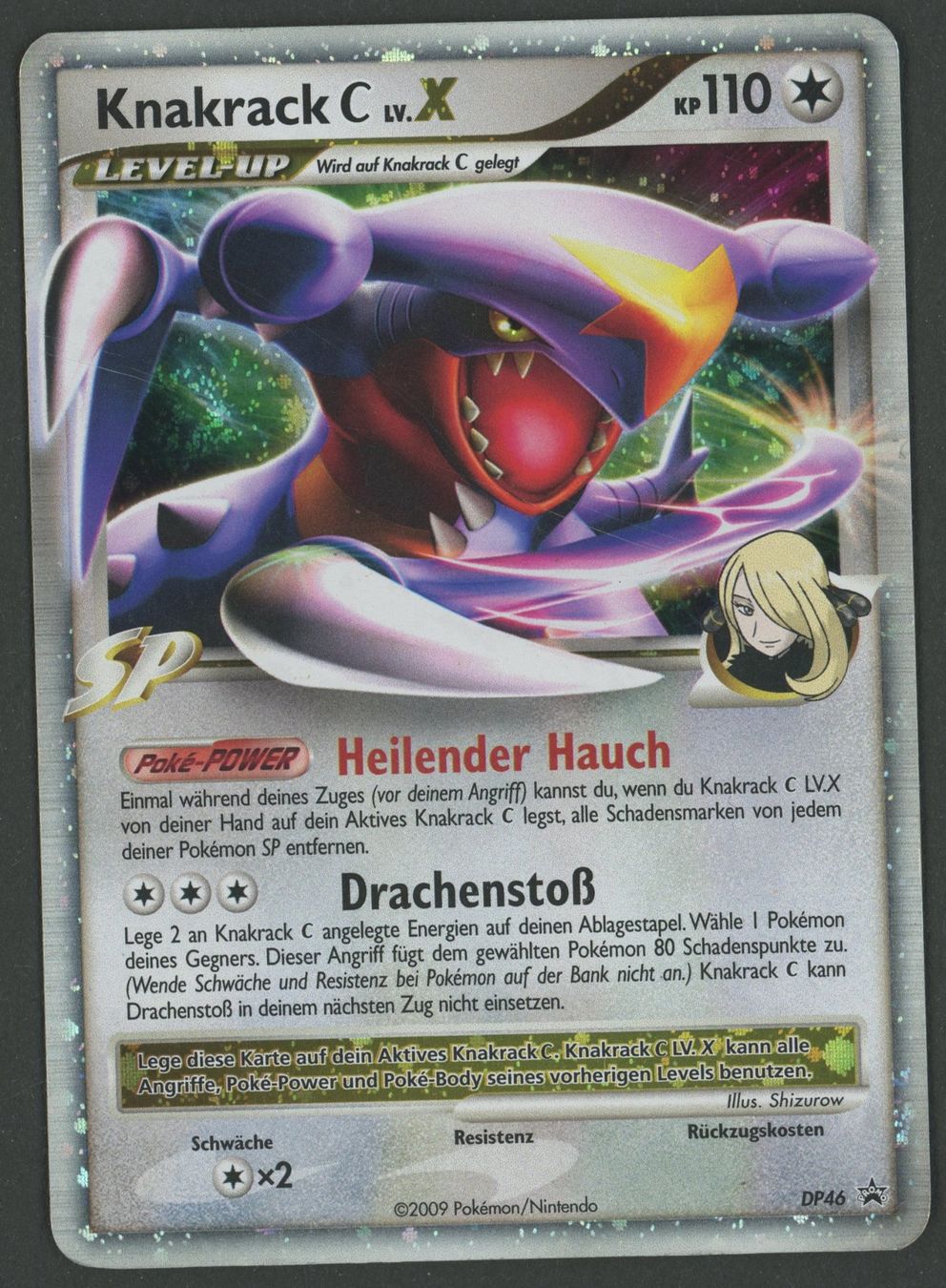 Pokémon Carte collezionabili: Knakrack C Lv.X DP46 DE ab 1.- – Usato da Rupperswil venduto da gengarbasar