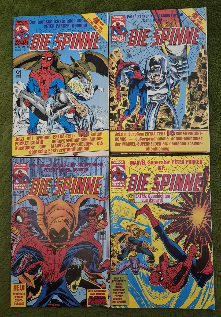 Fumetti: Die Spinne / Marvel Comics / Condor Verlag / 11 Hefte – Usato da Chur venduto da Schaf_60 2