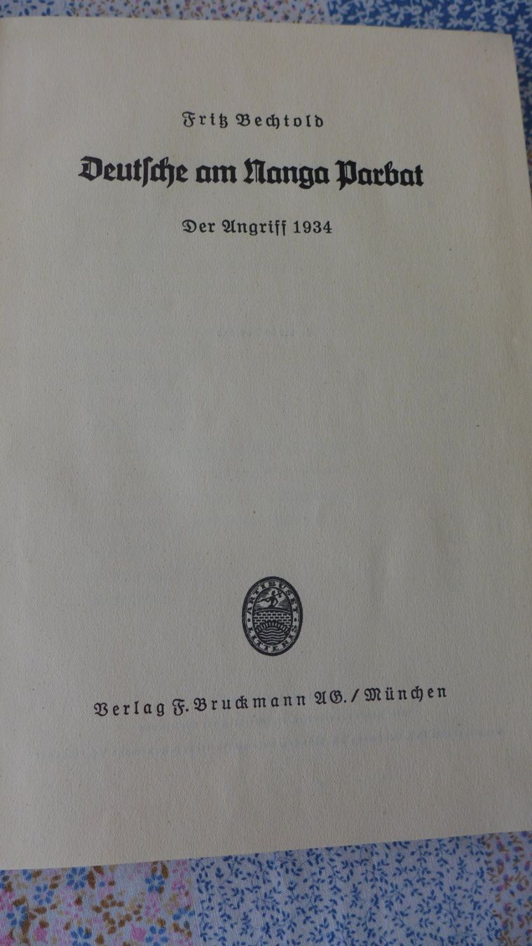 Bücher: Deutsche am Nanga Parbat – Gebraucht aus Basel von Helmuth1945 1