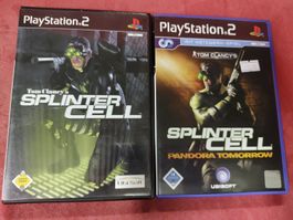 Lot de 2 jeux PS2 Splinter Cell 