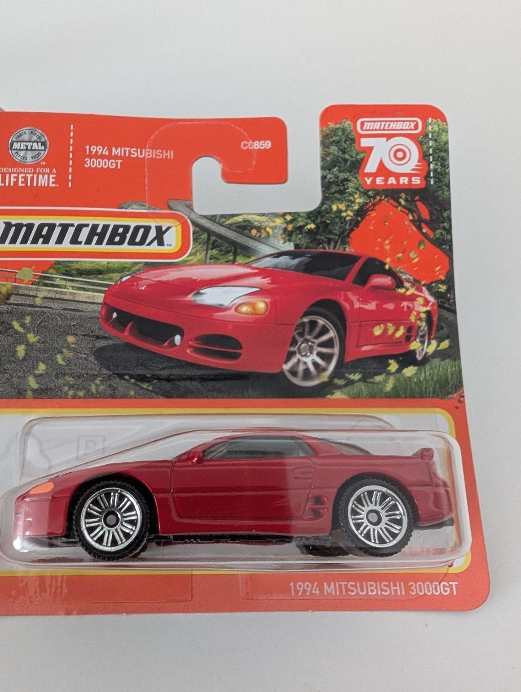 Matchbox Modellautos: Matchbox Mitsubishi 3000GT rot, neu – Neu und originalverpackt aus Davos-Platz von v2cat