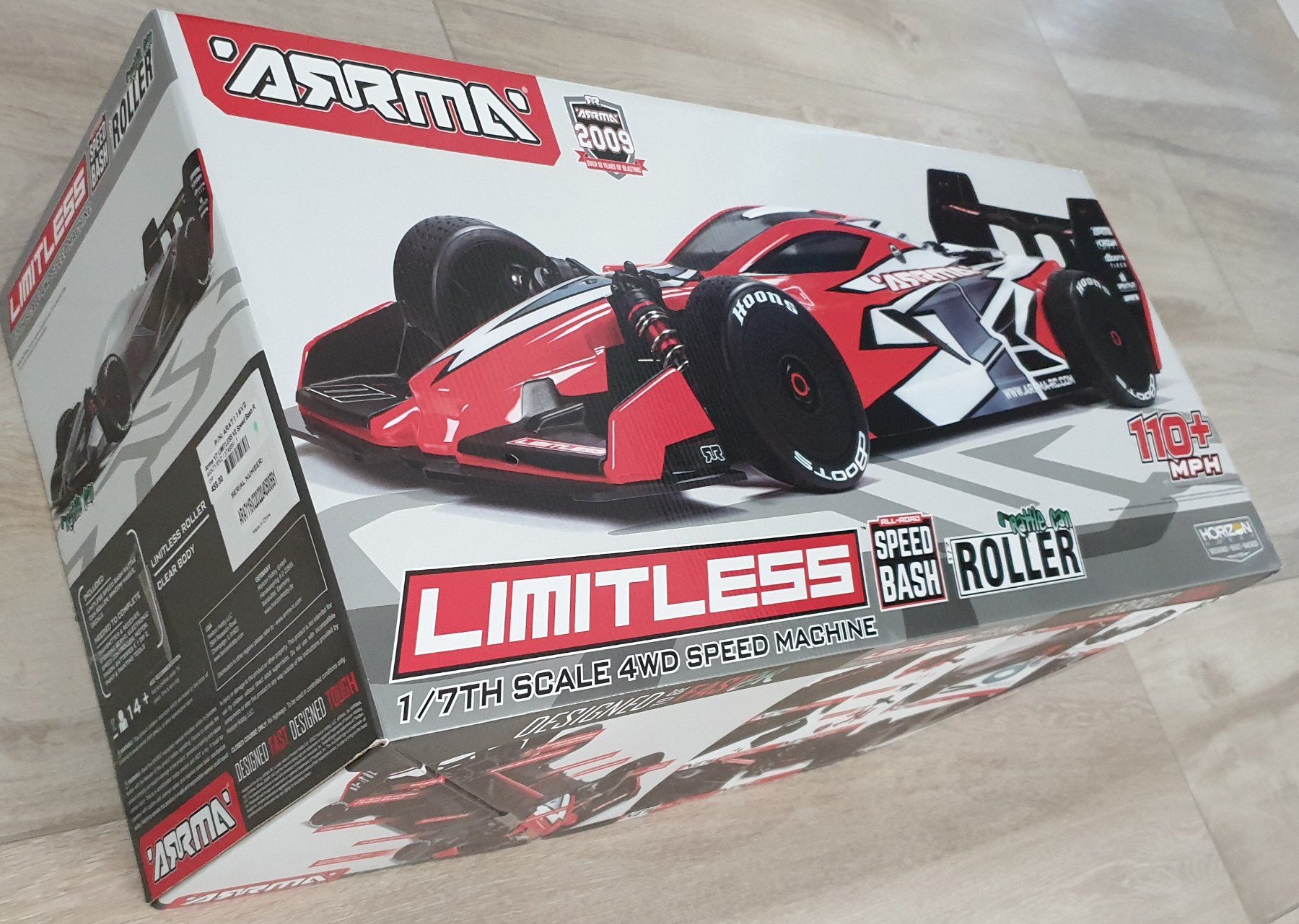 Arrma RC Modellbau: Arrma 1/7 LIMITLESS V2 Speed Bash Roller – Neu und originalverpackt aus Ohmstal von p-51d