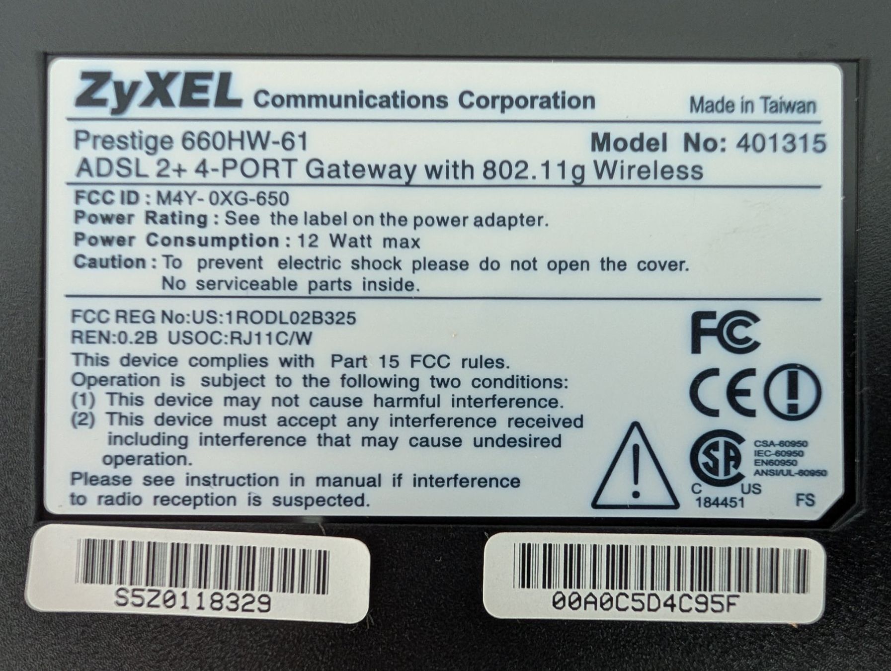 Zyxel Modem & Router: Zyxel Prestige 660HW Router – Nuovo (secondo la descrizione) da Bülach venduto da ttk_9r2s 3