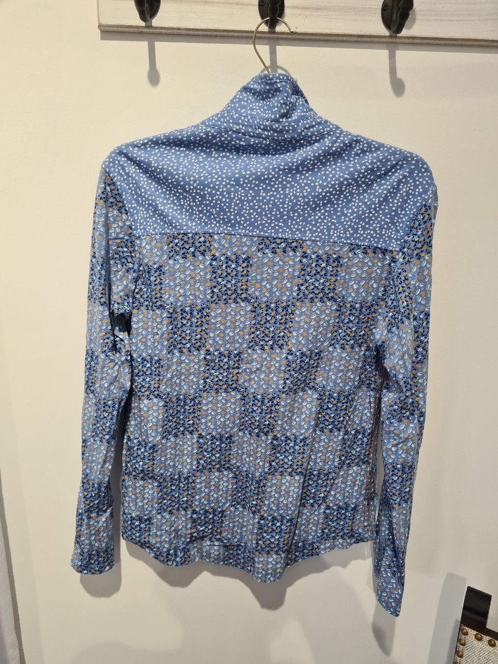 Camicette: White Stuff Bluse, Gr. 38, hellblau/weiss gepunktet – Usato da Adligenswil venduto da FriedasWelt 2