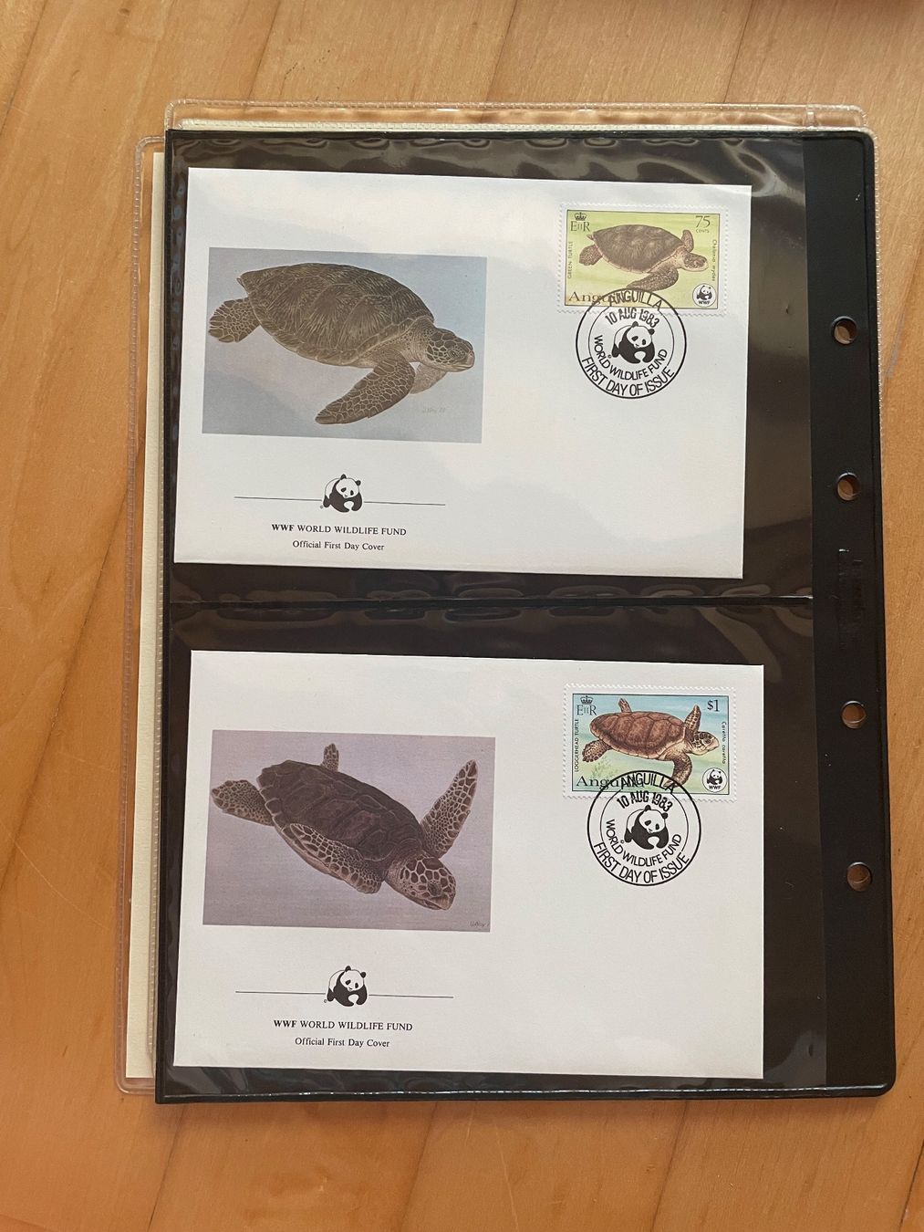Tutti i francobolli: WWF Set "Meeresschildkröten" – Usato da Altdorf UR venduto da mic_z8bj 5