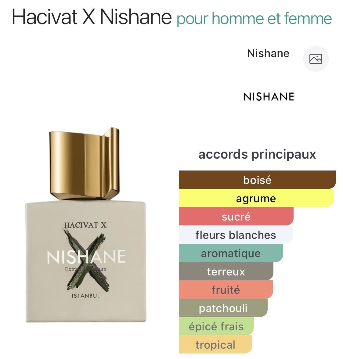 Nishane Parfum & Eau de Toilette: Nishane Hacivat X NEUF  – Neu (gemäss Beschreibung) aus Corseaux von atchoum66