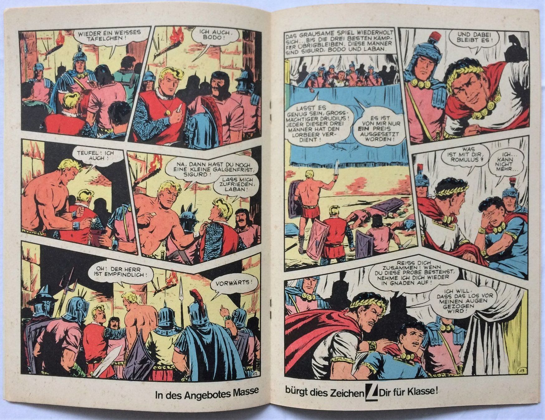 Fumetti: SIGURD - DER RITTERLICHE HELD - Nr.200 – Usato da Schaffhausen venduto da durruti 3