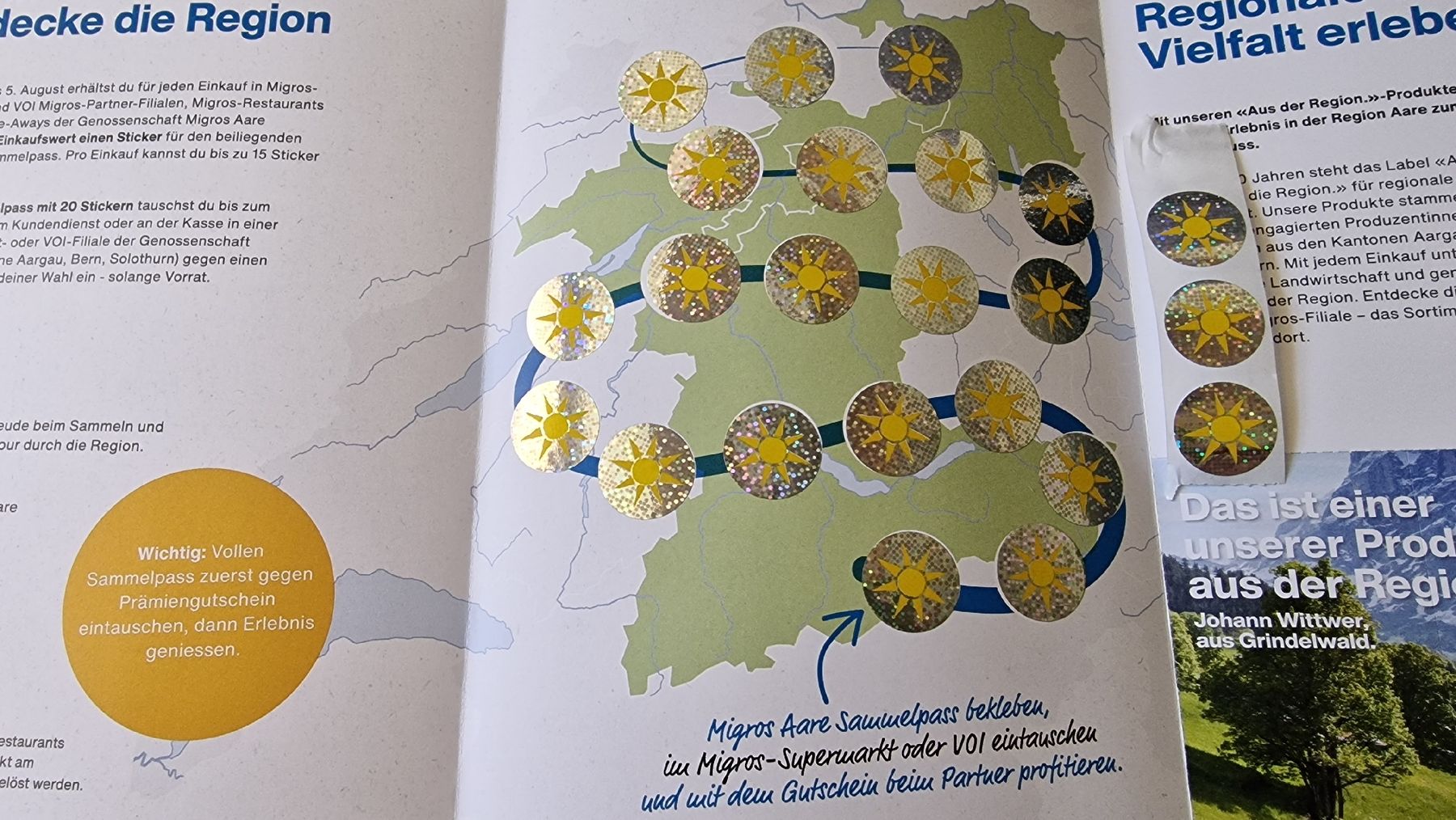 Migros Raccolte di bollini & punti: Bereit für Erlebnisse? – Nuovo e nell'imballaggio originale da Signau venduto da Wale014