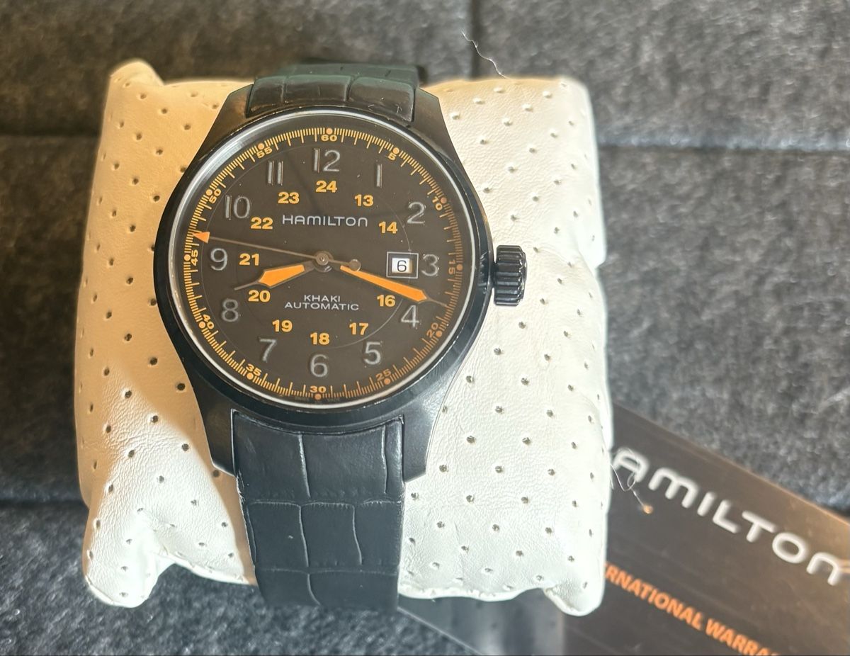 Hamilton Orologi: Hamilton Khaki Automatic Herrenuhr – Nuovo (secondo la descrizione) da Küssnacht am Rigi venduto da Hannibal06 1
