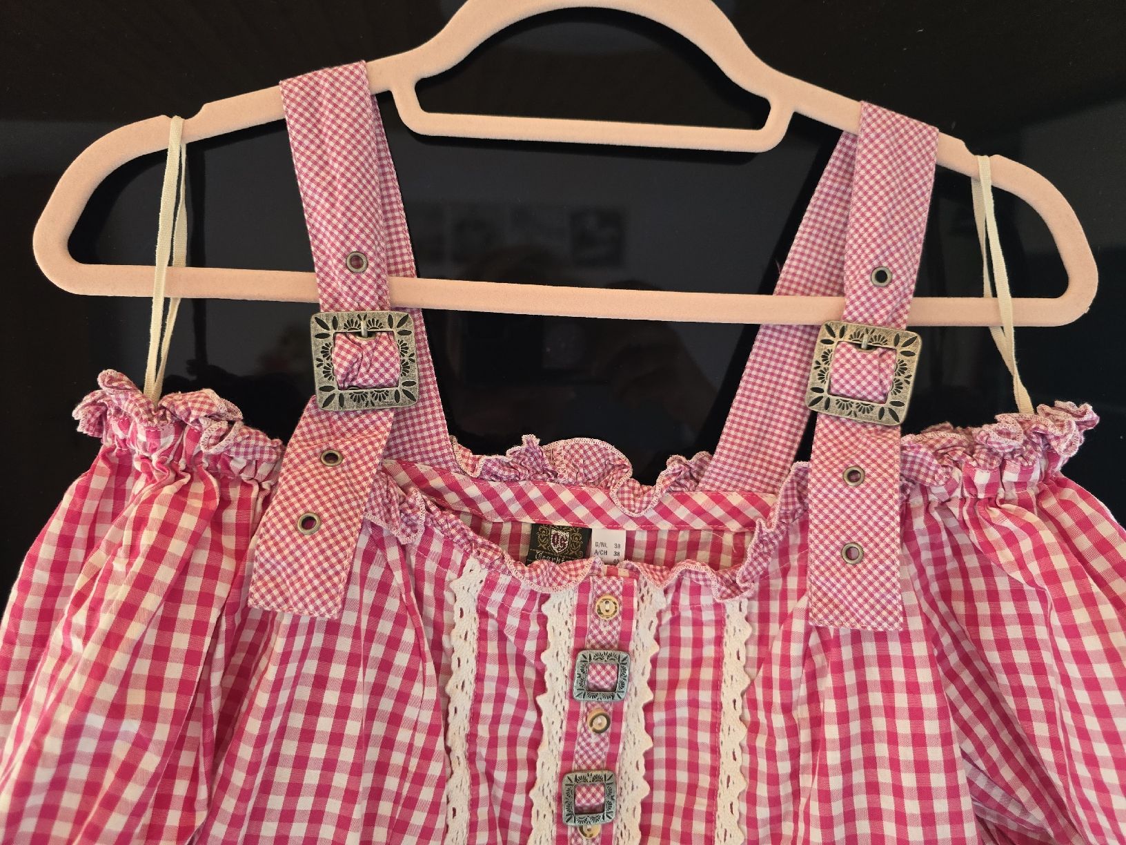 Camicette: Trachten/Dirndl Oberteil Bluse – Nuovo (secondo la descrizione) da Flums venduto da kitty29 2