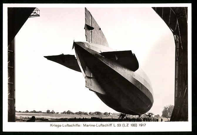 Fotografie & Manifesti: Fotografie Kriegs-Luftschiffe: Marine-Lu – Usato da Berlin venduto da bartko-reher
