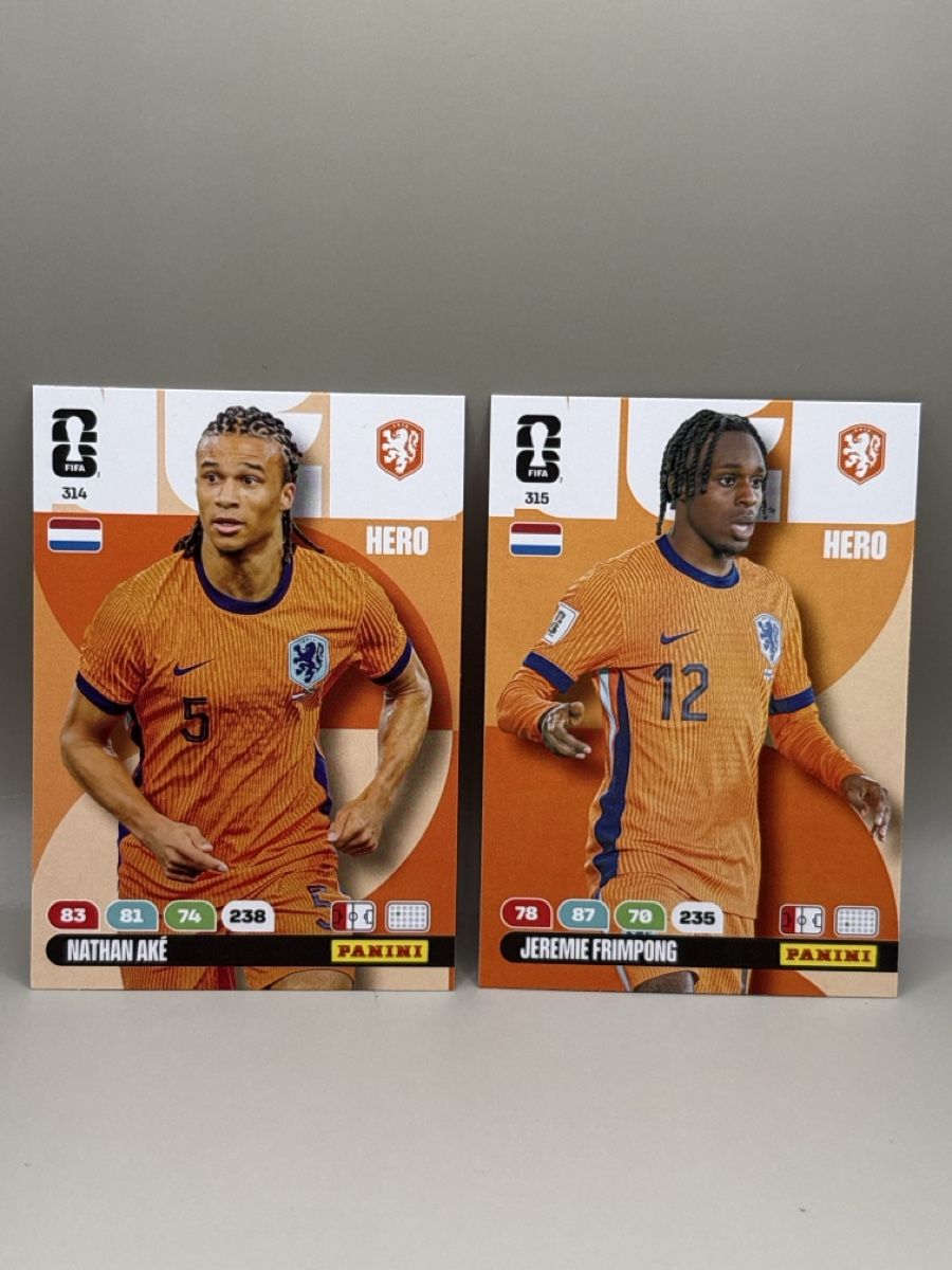 Panini Carte collezionabili: Panini Adrenalyn XL - 314 & 315 – Nuovo (secondo la descrizione) da Oberbuchsiten venduto da Bananefrappe93