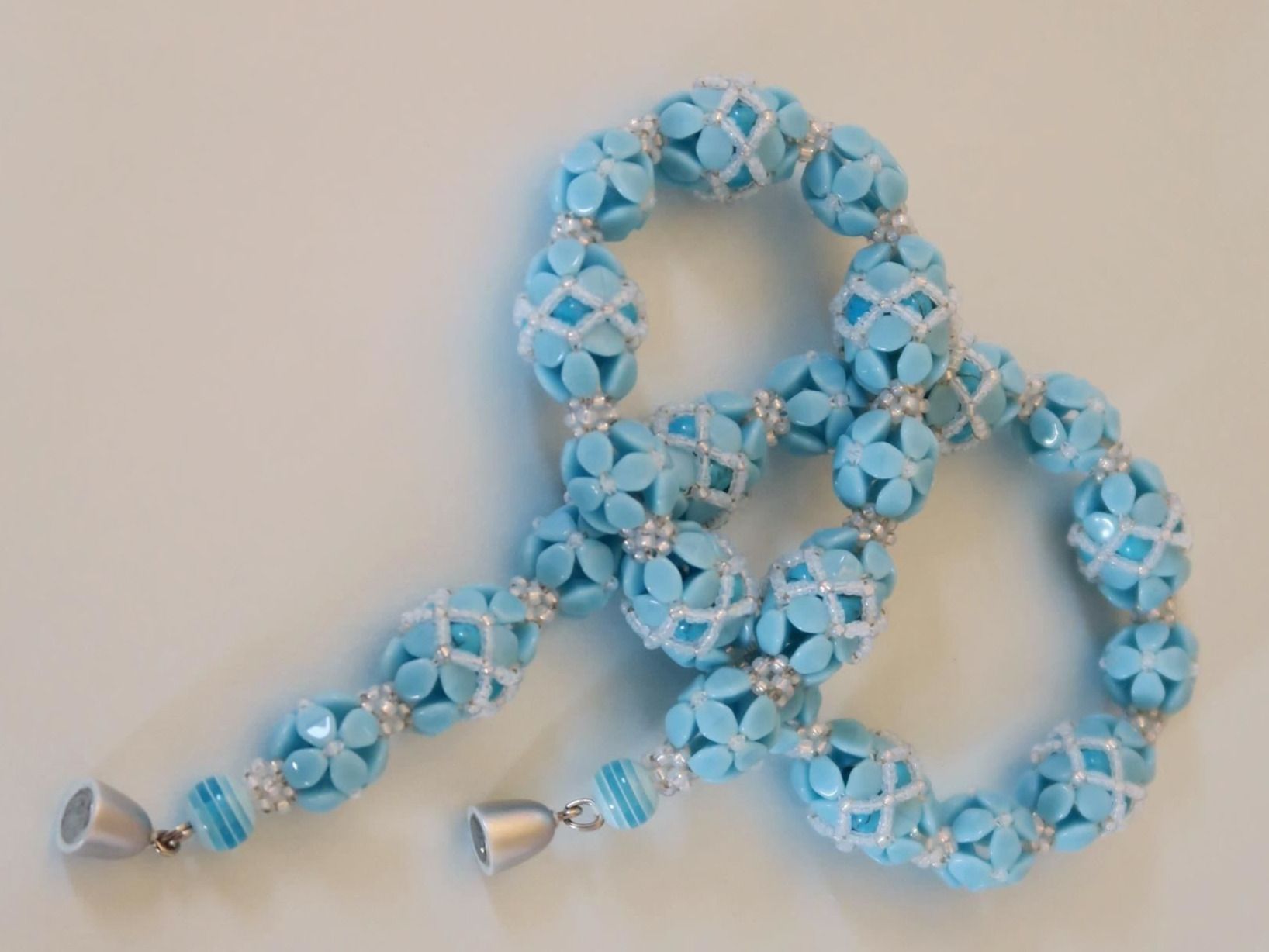 Ketten: Kette hellblau – Neu (gemäss Beschreibung) aus Brittnau von marlenestone 1