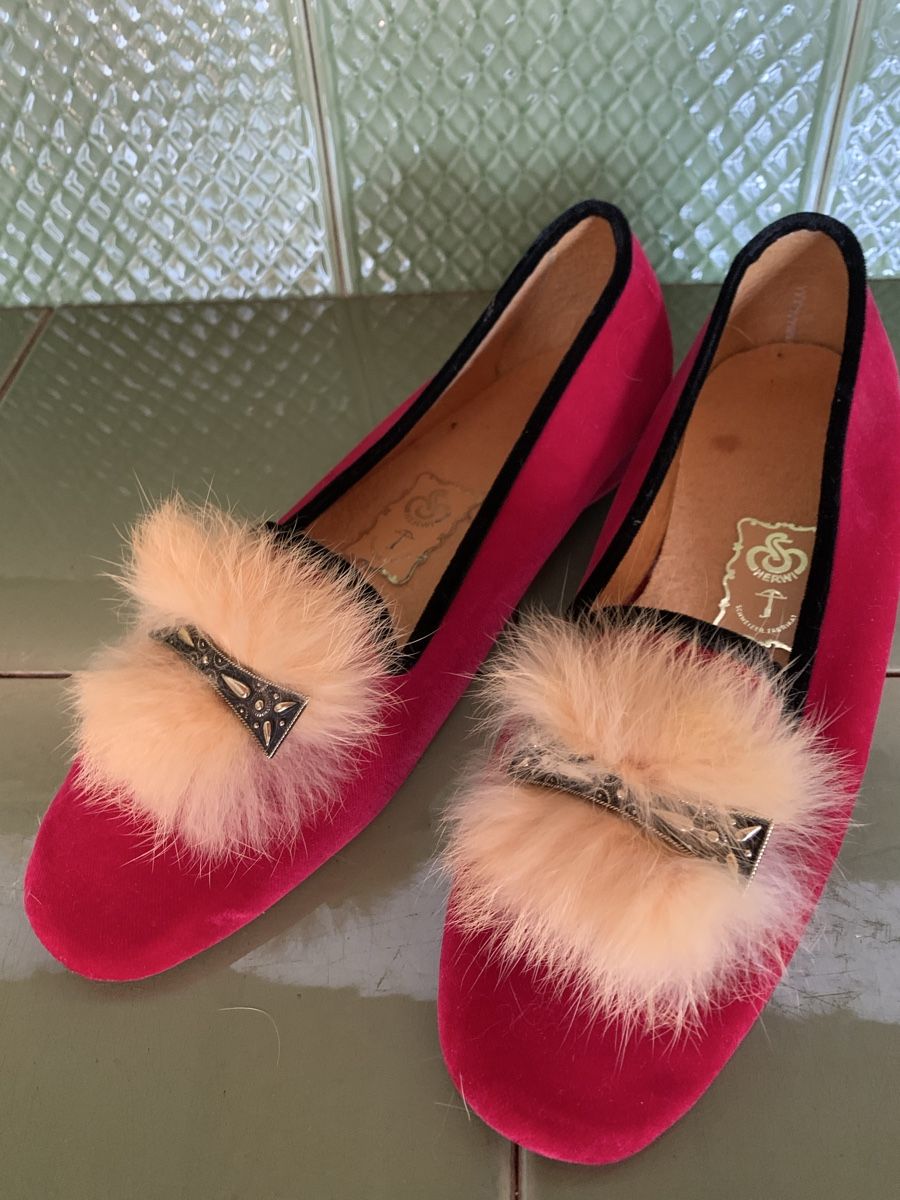 Damenschuhe: Vintage Hausschuhe Gr. 39 – Gebraucht aus Egg b. Zürich von ohtannenbaum 1