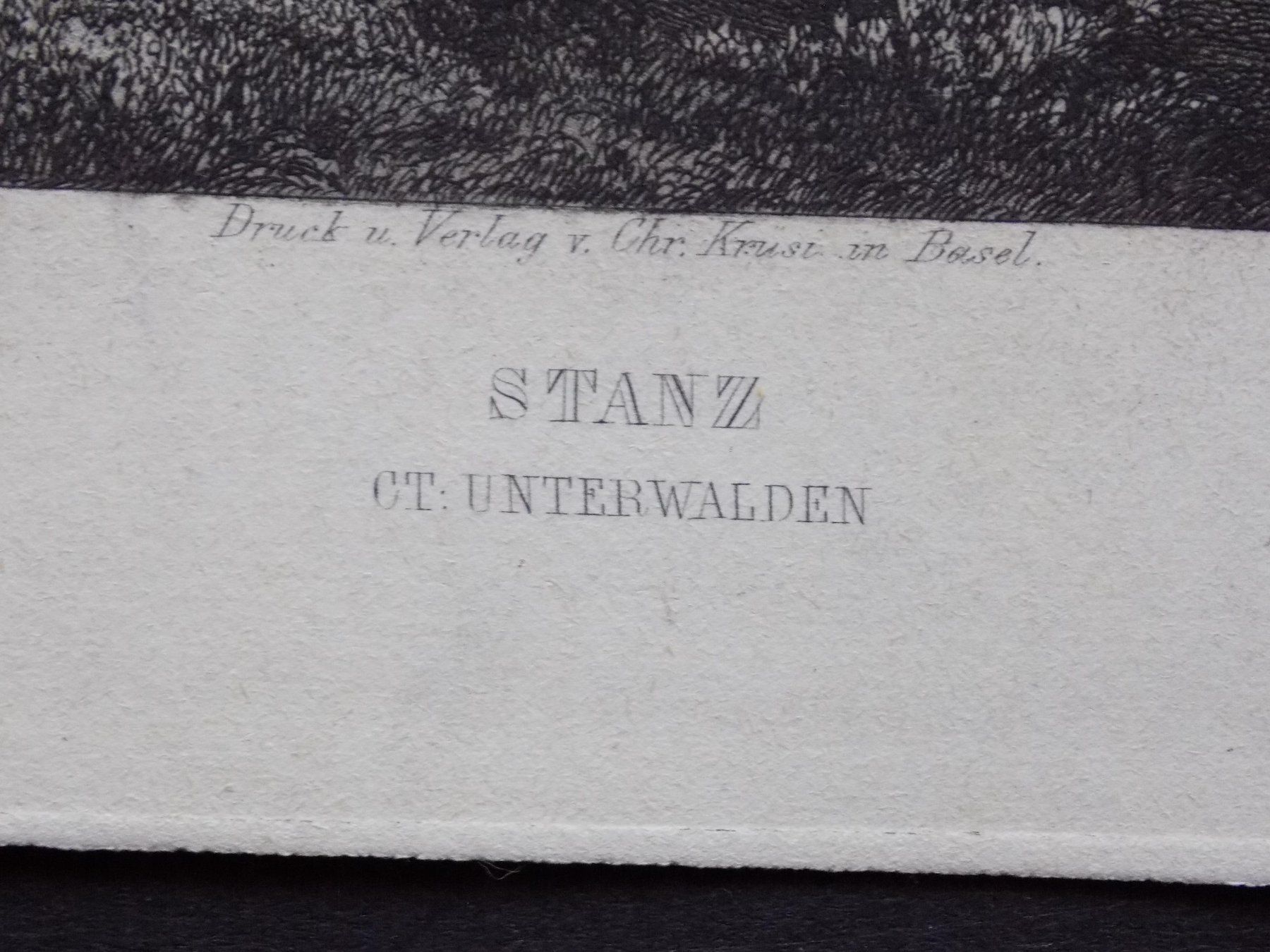 Stiche: Stans von Huber – Gebraucht aus Risch von Rischli15 2