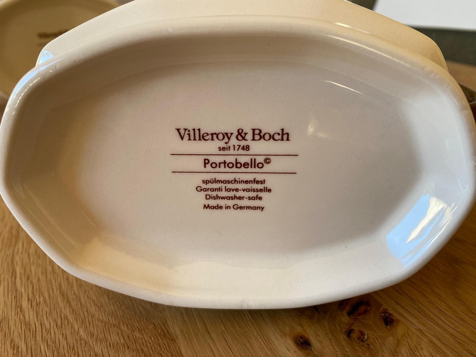 Villeroy & Boch Set di piatti: Vielerorts & Boch Sauciere Portobello – Usato da Schiers venduto da mar_wg5v 2