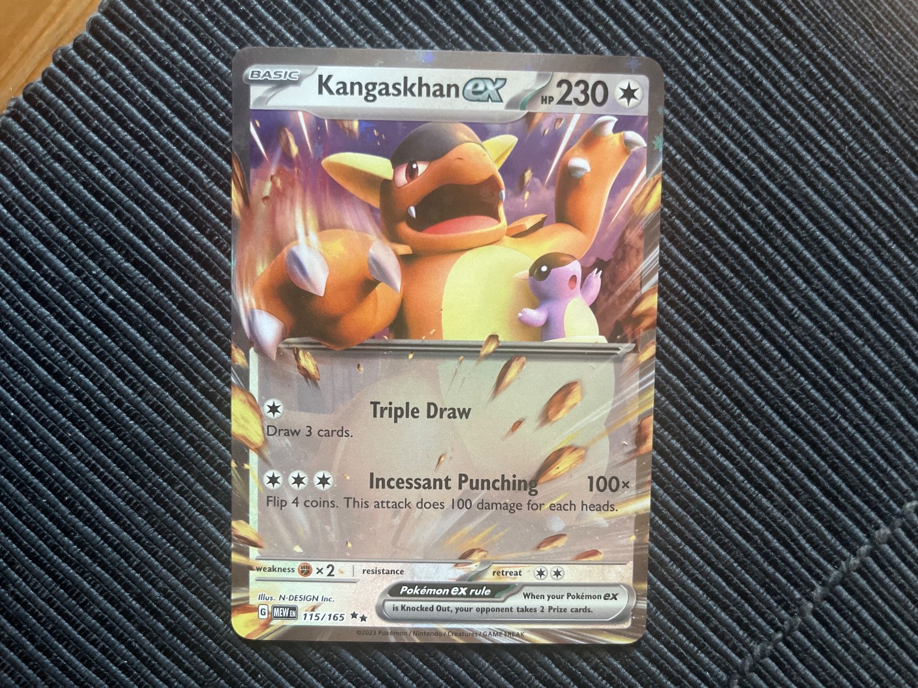 Pokémon Carte collezionabili: Pokemon Kangaskhan EX Scarlet Violet 151 Englisch – Nuovo (secondo la descrizione) da Wabern venduto da Collectfun