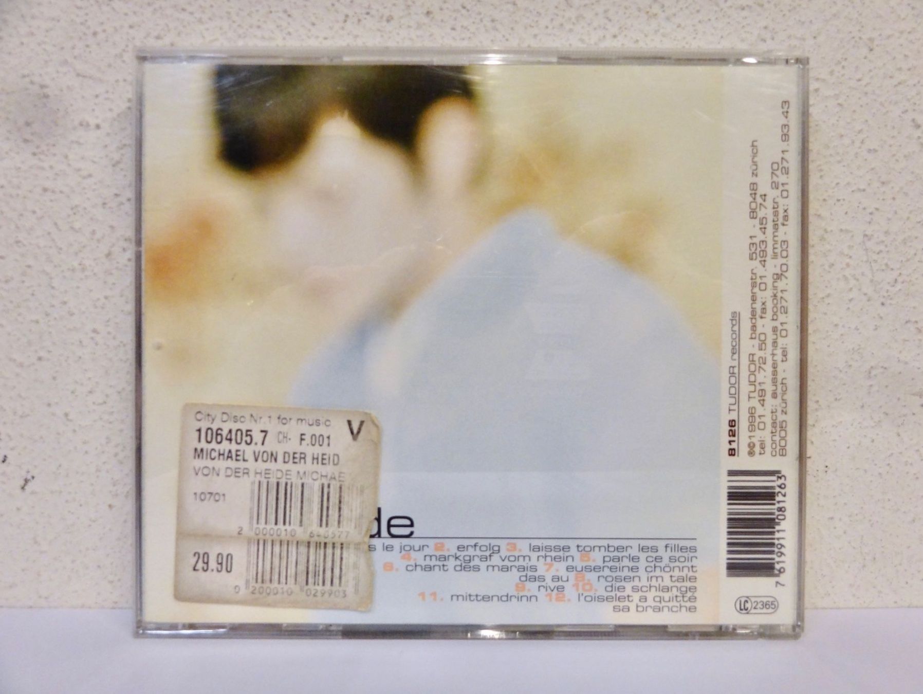 CD: CD MICHAEL VON DER HEIDE / MICHAEL VON DER HEIDE vergriffen – Nuovo (secondo la descrizione) da Kerzers venduto da djstarsky73 1