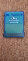 Playstation 2 Memory Card Transparent Blau
