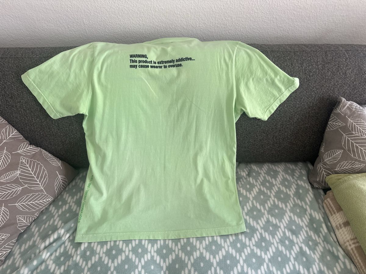 Diesel T-shirt: Diesel T-Shirt Green – Usato da Goldach venduto da Lenny0220 8